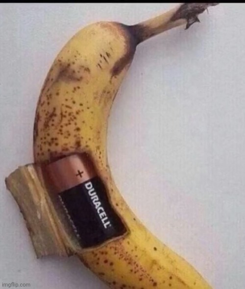 image tagged in duracell,wtf,banana | made w/ Imgflip meme maker