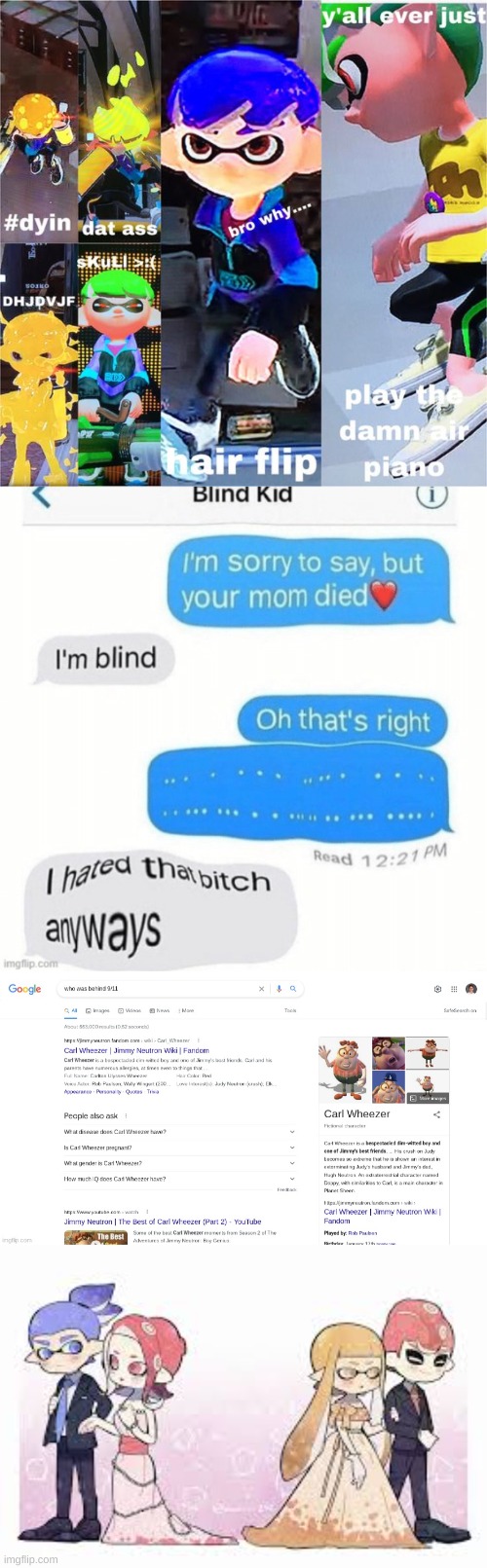 dfkhhg | image tagged in vintage splatoon | made w/ Imgflip meme maker