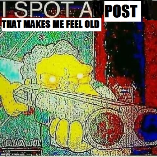 When you see a post celebrating the birthday of a movie from your childhood | image tagged in i spot an ifunny watermark,social media,twitter,simpsons,the simpsons,ifunny | made w/ Imgflip meme maker