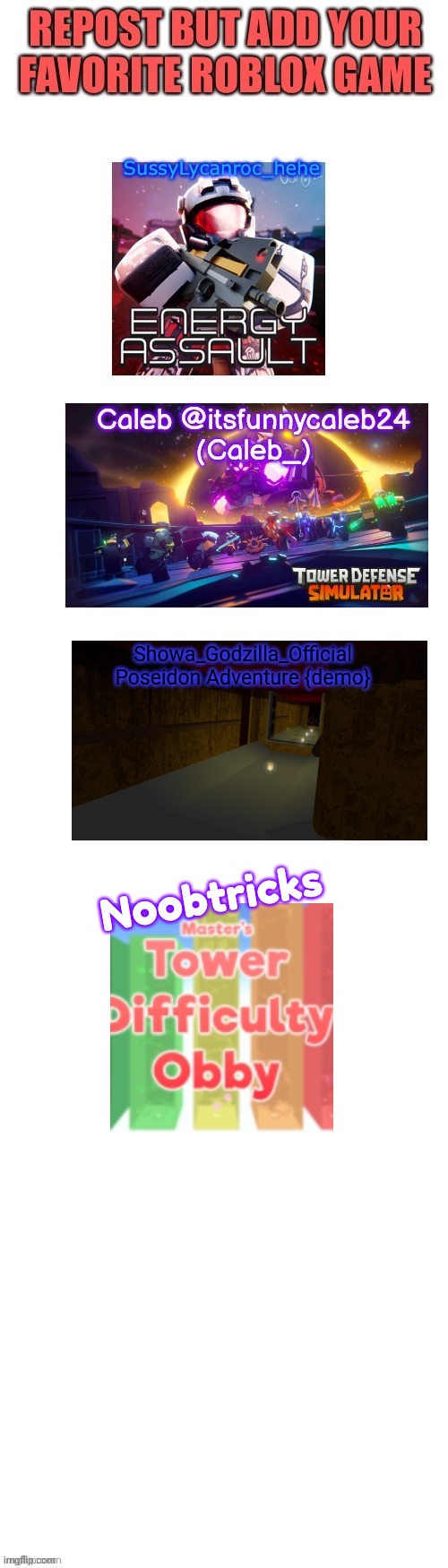 Noobtricks | made w/ Imgflip meme maker