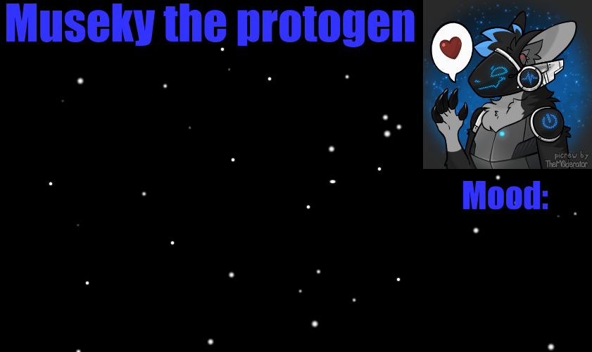 Museky's announcement template Blank Meme Template