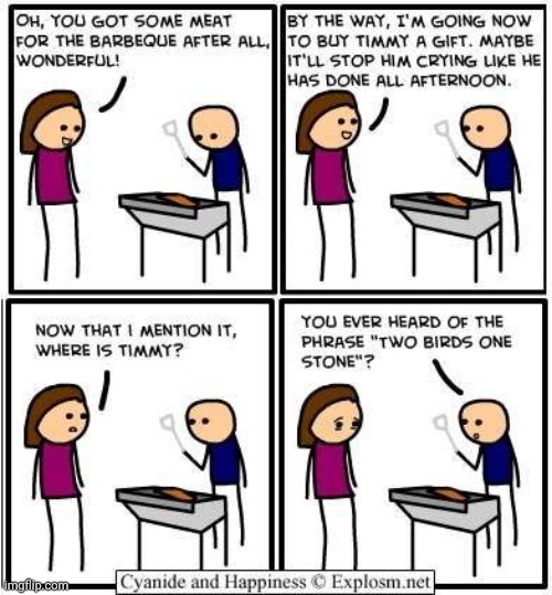 Barbeque | image tagged in bbq,barbecue,cyanide and happiness,comics/cartoons,comics,comic | made w/ Imgflip meme maker