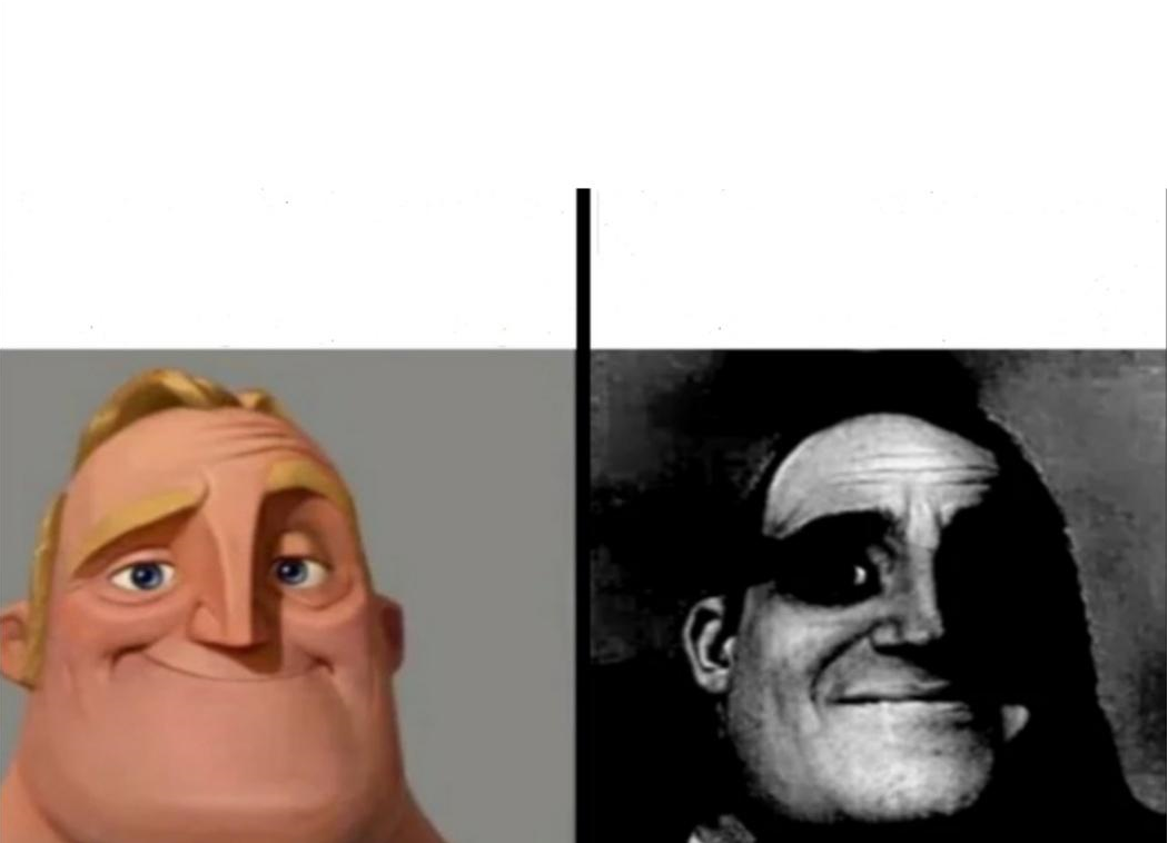 Mr Incredible Instantly Uncanny Blank Template - Imgflip