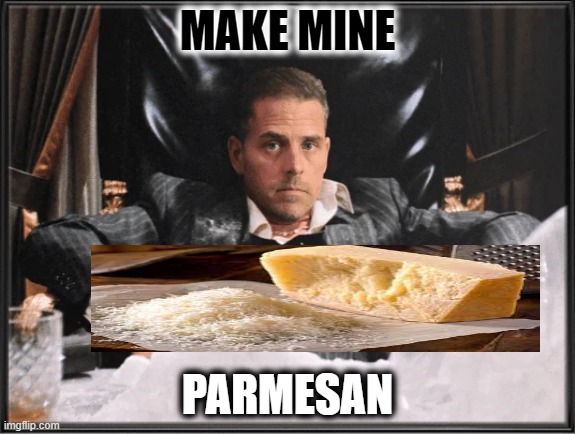Parmesan Face | MAKE MINE PARMESAN | image tagged in parmesan face | made w/ Imgflip meme maker