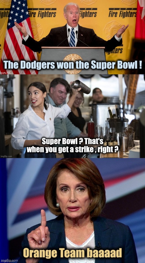 Our elected officials on the Super Bowl | image tagged in champions,super bowl,politicians suck,dumb and dumber | made w/ Imgflip meme maker
