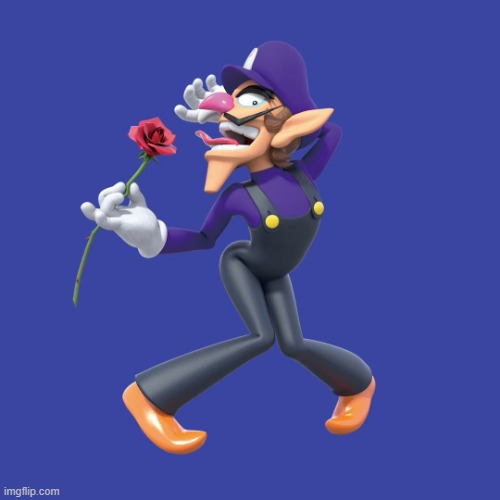 Official New Waluigi Art | image tagged in official new waluigi art | made w/ Imgflip meme maker