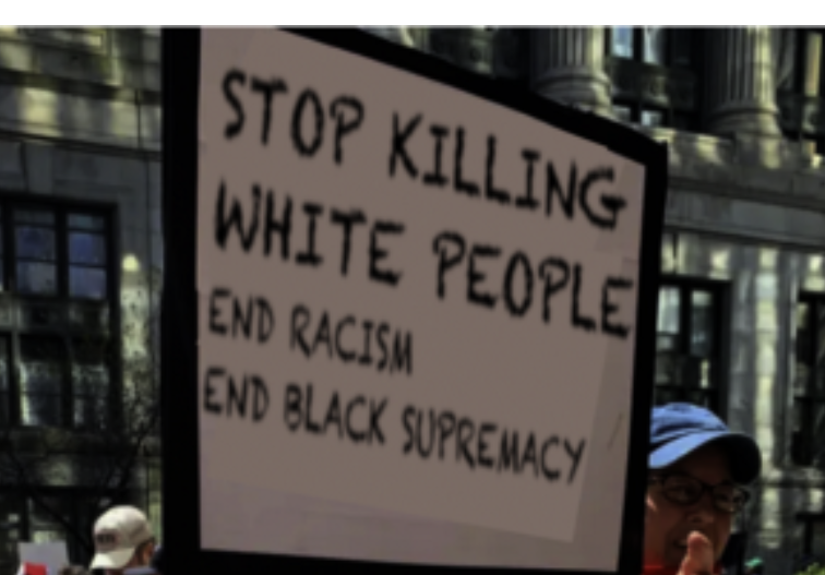 stop killing white people Blank Meme Template