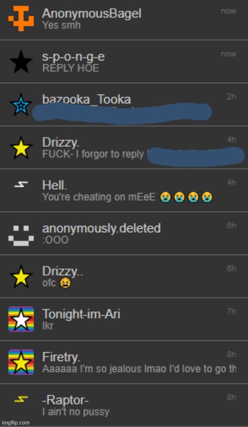 most recent dms lmao | made w/ Imgflip meme maker