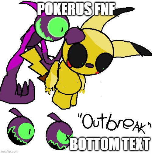 Pokerus for the Fnf Hypno Mod! | POKERUS FNF; BOTTOM TEXT | image tagged in pokemon,fnf | made w/ Imgflip meme maker