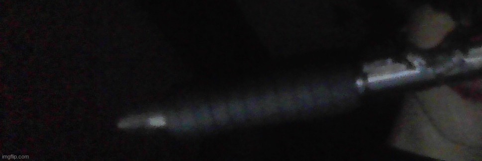 made a smoke pipe out of a pen | made w/ Imgflip meme maker