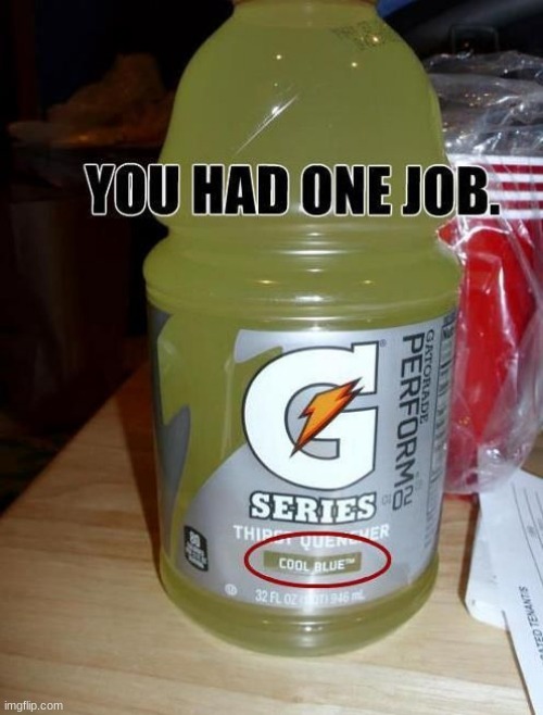 I don't even want to say it | image tagged in you had one job | made w/ Imgflip meme maker