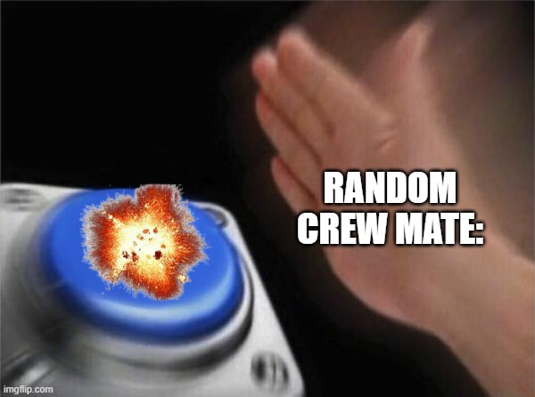 among us memes | RANDOM CREW MATE: | image tagged in funny | made w/ Imgflip meme maker