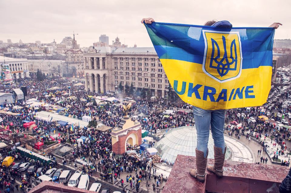 Ukraine Maidan protests Blank Meme Template
