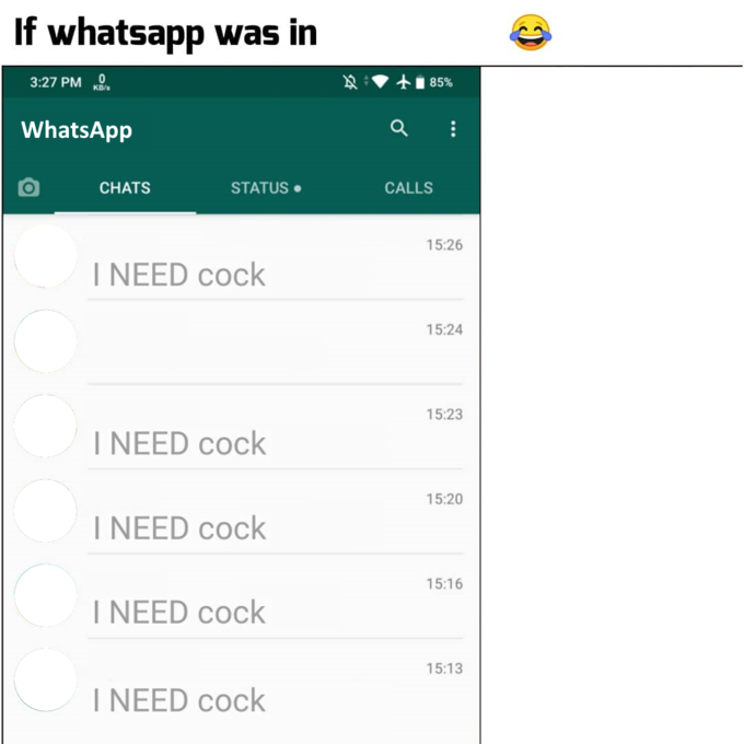 What If Had Whatsapp Template