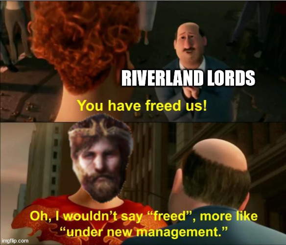 RIVERLAND LORDS | image tagged in asoiaf,a song of ice and fire,harwyn hoare | made w/ Imgflip meme maker