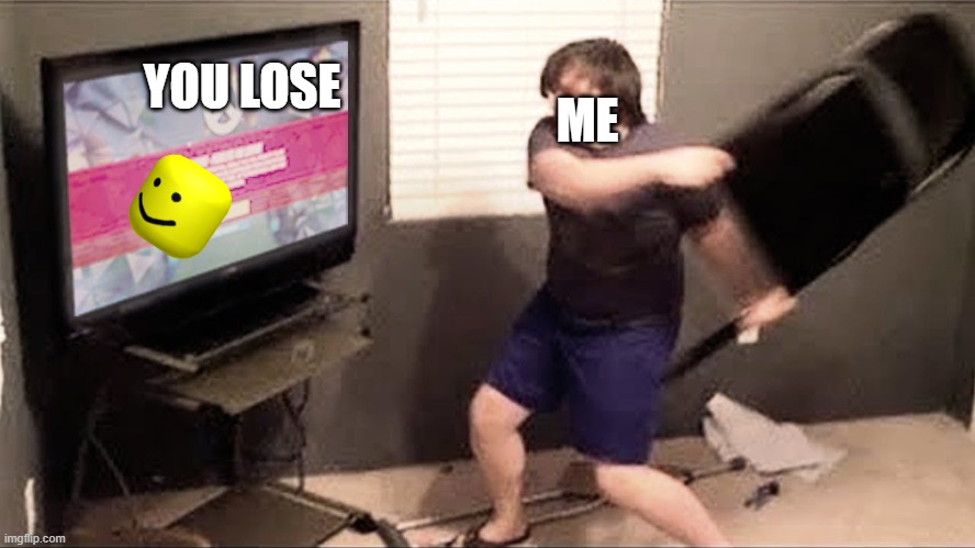 I LOSE THE GAME | ME; YOU LOSE | image tagged in rage kid | made w/ Imgflip meme maker