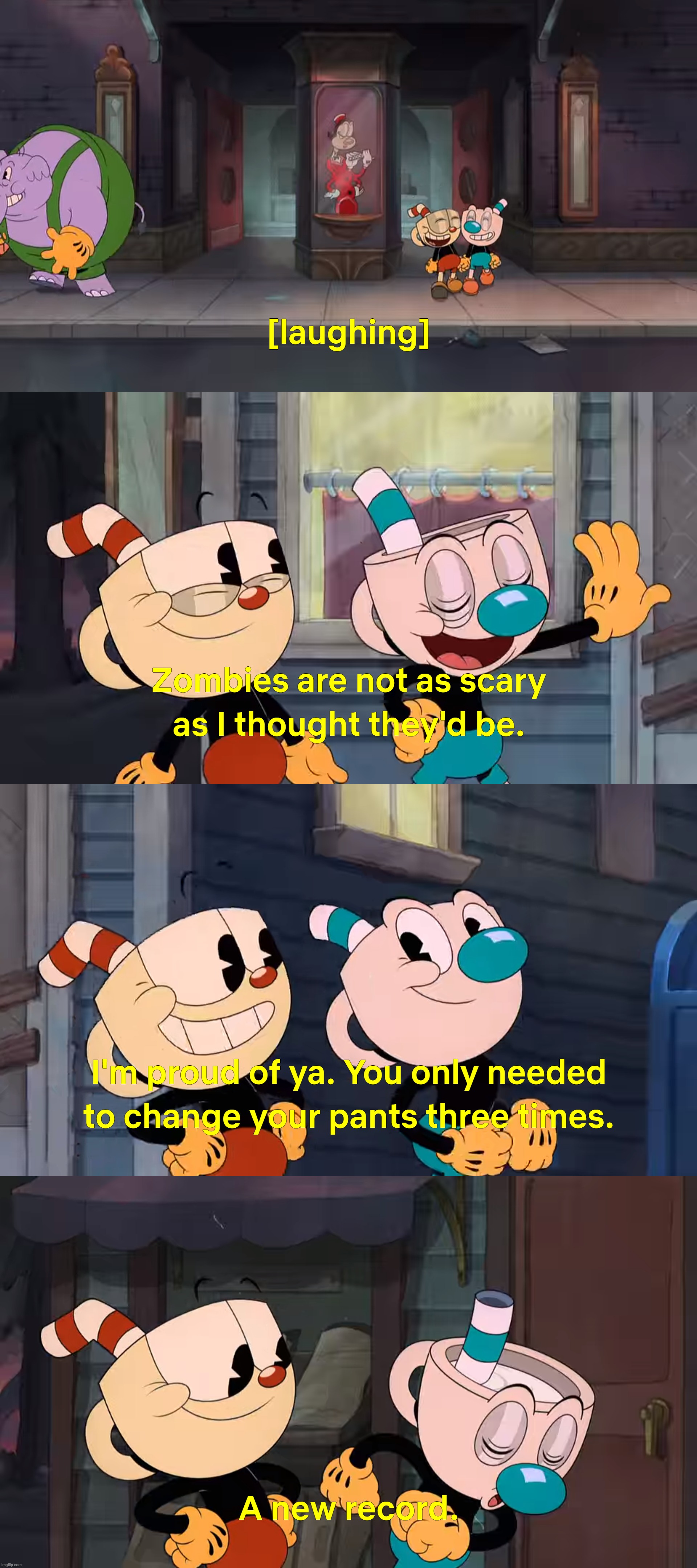 The Cuphead Show | image tagged in cuphead | made w/ Imgflip meme maker