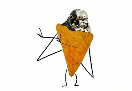 High Quality dorito man Blank Meme Template