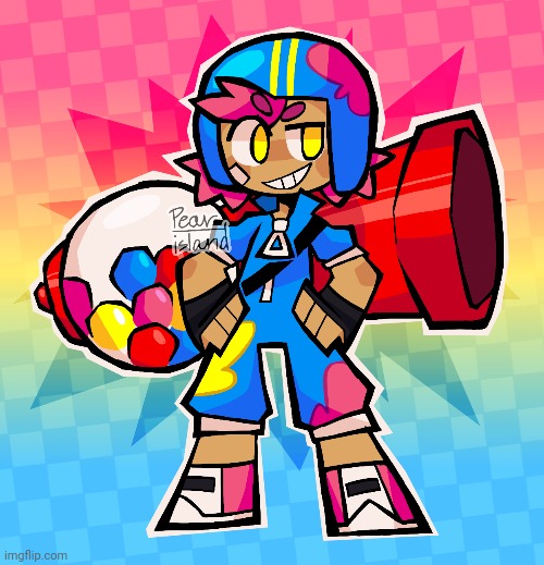 I love his big ass bubble gum blaster | made w/ Imgflip meme maker