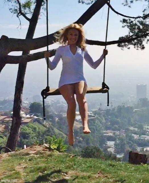 Kylie swing | image tagged in kylie swing | made w/ Imgflip meme maker