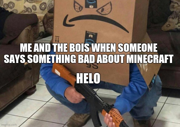 Angry Amazon Box with an AK-47 Memes - Imgflip