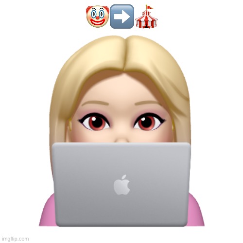 Take your normal pills | 🤡➡️🎪 | image tagged in peach is looking | made w/ Imgflip meme maker