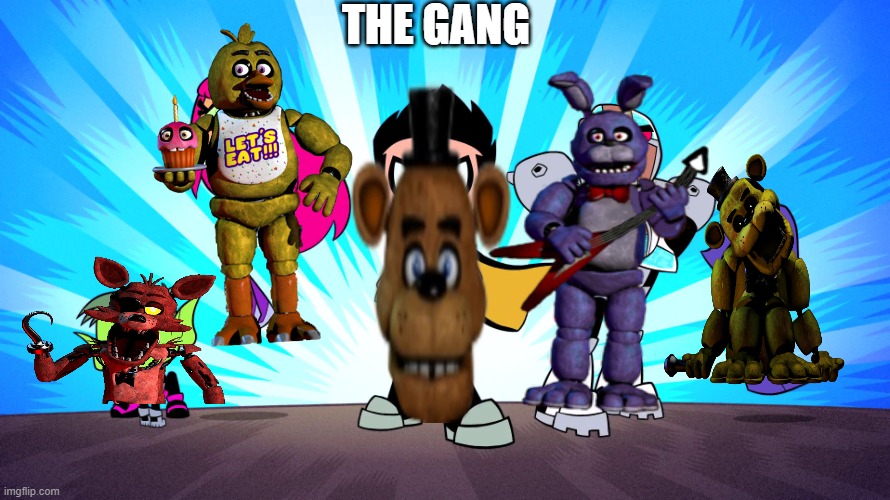 TEEN TITANS GO | THE GANG | image tagged in teen titans go | made w/ Imgflip meme maker