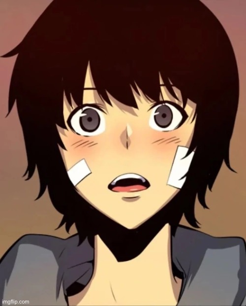 Potato sung | image tagged in anime | made w/ Imgflip meme maker