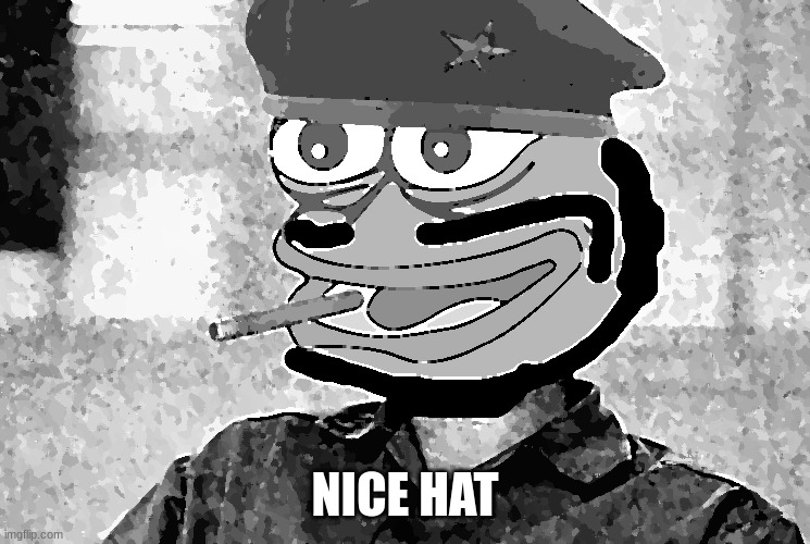 Tommy Guevara | NICE HAT | image tagged in tommy guevara | made w/ Imgflip meme maker
