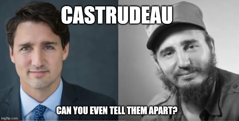 CAN YOU EVEN TELL THEM APART? CASTRUDEAU | made w/ Imgflip meme maker