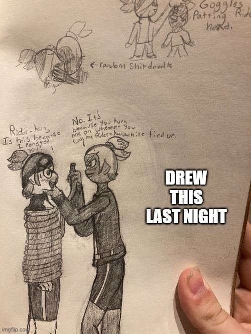 ye | DREW THIS LAST NIGHT | made w/ Imgflip meme maker