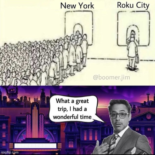 I wanna go to roku city | made w/ Imgflip meme maker