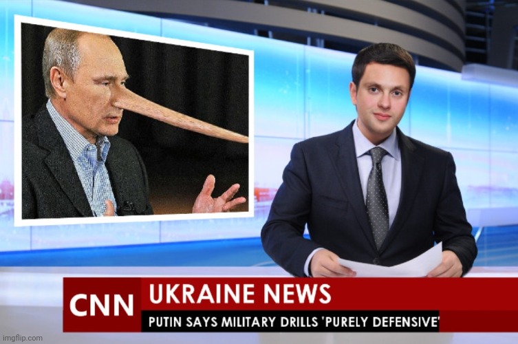 Ukraine News | image tagged in ukraine,vladimir putin,pinnochio,news,breaking news,funny | made w/ Imgflip meme maker