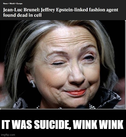 "WE HAD EVERYONE, WE HAD CLINTON" AMY ROBACH | IT WAS SUICIDE, WINK WINK | image tagged in politics,hillary clinton,bill clinton | made w/ Imgflip meme maker