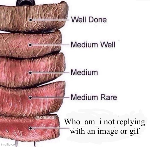 Really rare | Who_am_i not replying with an image or gif | image tagged in really rare | made w/ Imgflip meme maker