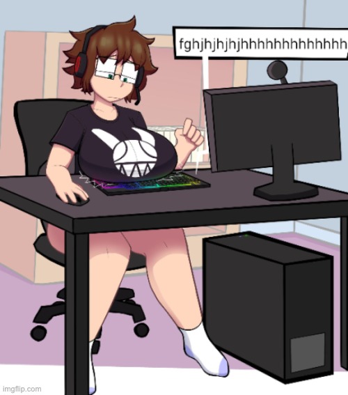 she got that spike merch | made w/ Imgflip meme maker