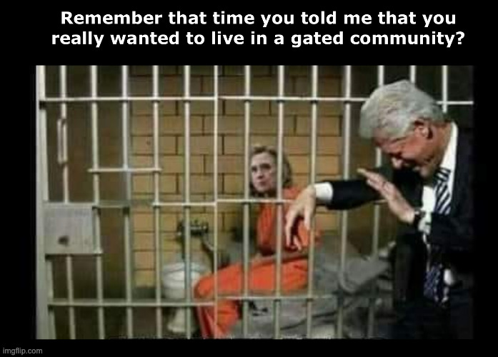 image tagged in hillary,clinton,hillnbilly,lock her up | made w/ Imgflip meme maker
