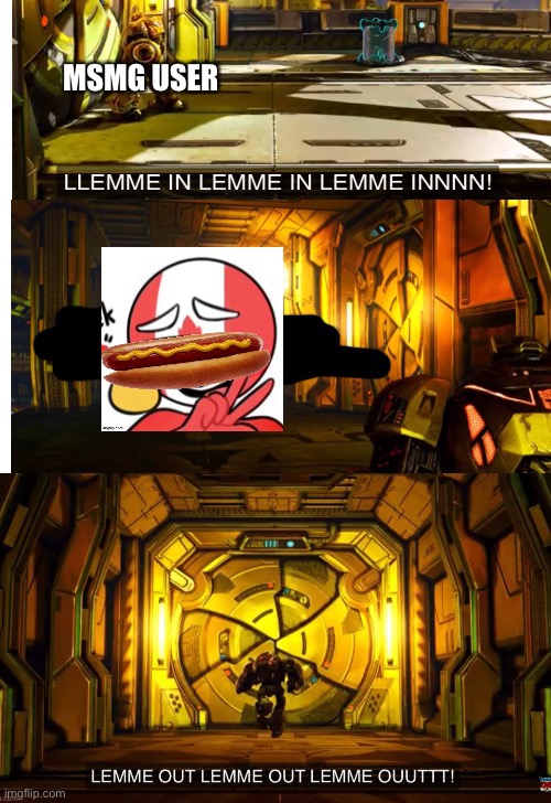 Bumblebee let me in and let me out | MSMG USER | image tagged in bumblebee let me in and let me out | made w/ Imgflip meme maker