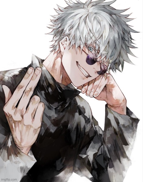More gojo | image tagged in anime | made w/ Imgflip meme maker