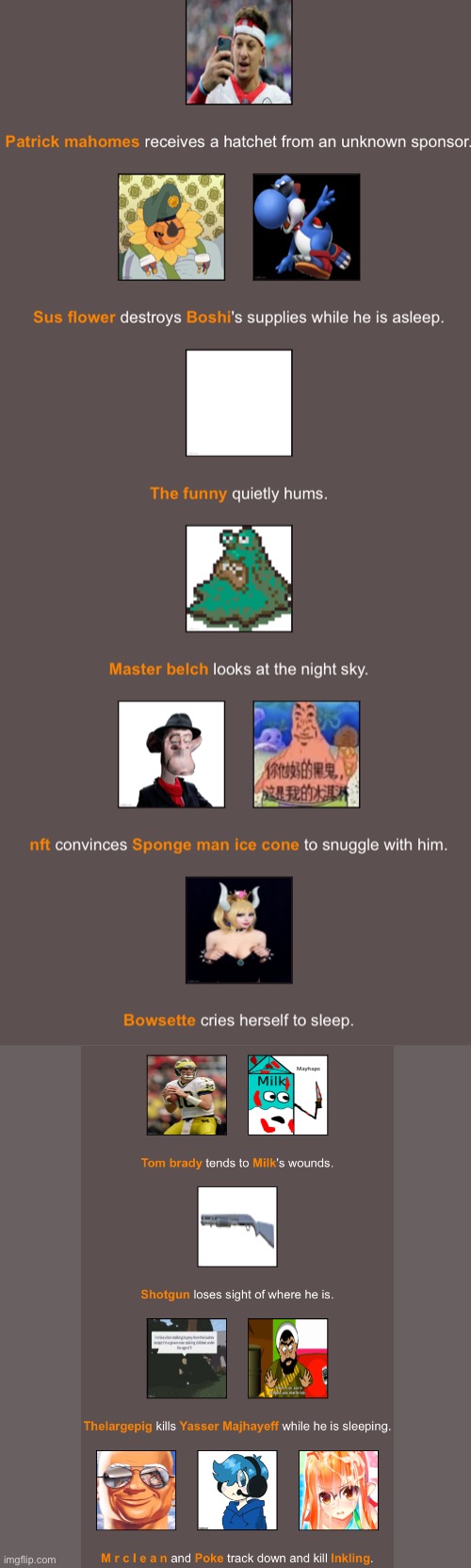 Poke note:NFT X PATRICK?!?!?!?!?! | made w/ Imgflip meme maker