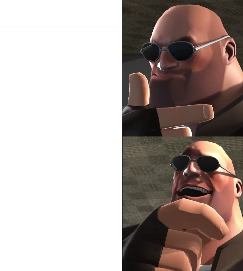 High Quality Heavy format Blank Meme Template