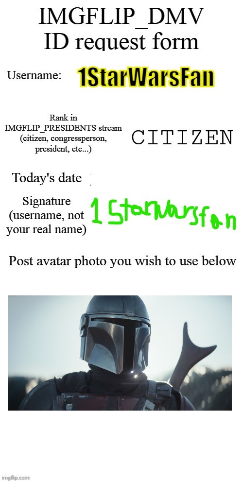 1StarWarsFan | image tagged in imgflip,presidents | made w/ Imgflip meme maker