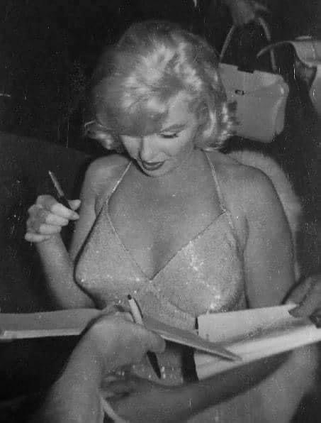 High Quality Marilyn Monroe autograph Blank Meme Template