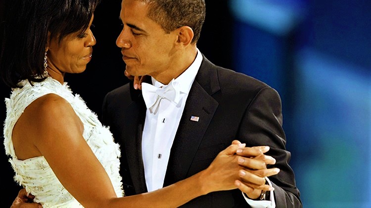 Barack and Michelle Obama Blank Meme Template