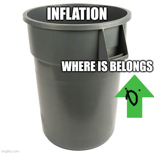where sci fi belongs | INFLATION WHERE IS BELONGS | image tagged in where sci fi belongs | made w/ Imgflip meme maker