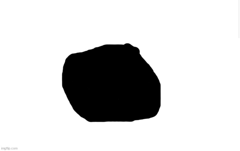 the void blob has appeard. he will appear weekly. end of text. | image tagged in blank meme template | made w/ Imgflip meme maker