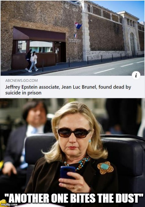 Ladies and Gentlemen...They Got Him | "ANOTHER ONE BITES THE DUST" | image tagged in memes,hillary clinton cellphone | made w/ Imgflip meme maker