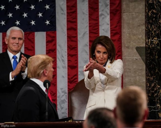 Nancy Pelosi Clap | image tagged in nancy pelosi clap | made w/ Imgflip meme maker