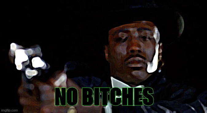 NO BITCHES | made w/ Imgflip meme maker