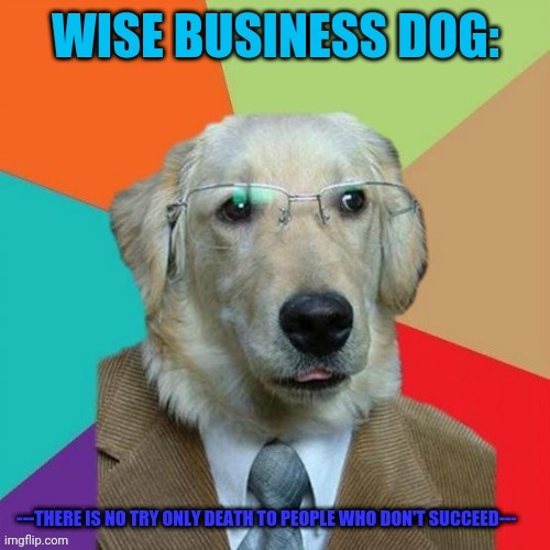 Business dog is sad and needs a hug :( | image tagged in business dog | made w/ Imgflip meme maker